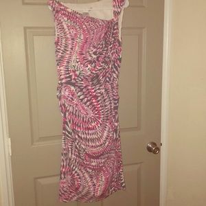 Maggy London|Asymmetrical Midi Dress SZ 12